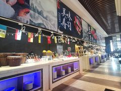自助取餐区-万达文华酒店·美食汇自助餐厅