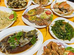 -班赞海鲜市场胖阿姨加工点