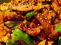 鱿鱼炒五花肉-富乐满韩国正宗炸鸡韩国料理(虹泉路店)