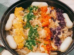 花开彩虹生焗虾仁-蜜桃花开·中西融合菜E&W(南长街店)