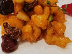 宫保虾丸子-鹊华居·地道鲁菜·海鲜·融合味(大明湖店)