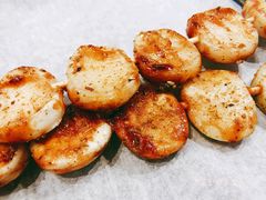 烤年糕-宝记烧烤·碳锅羊肉·羊蝎子火锅·夜食社(文体路创始店)