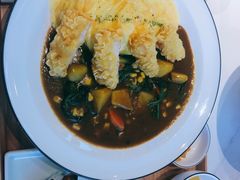 炸虾排咖喱蛋包饭-池奈·咖喱蛋包饭(熙地港店)