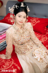 -桃子造型婚纱礼服(凤起广场店)