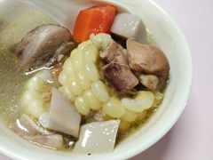 玉米鸡汤-中央财经大学-食堂