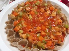 西红柿浇汁莜面-西贝(上海我格广场店)