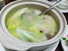 菌菇白菜心砂锅-皇饭儿·王润兴酒楼(河坊街店)