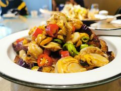 紫山茄拌扇贝-味莊·青岛菜(云霄路店)