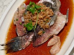 剁椒菜脯蒸竹笋壳鱼-珍宝海鲜JUMBO Seafood(尚嘉店)