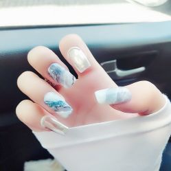 -手牵手美甲