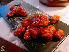 雪花糖醋里脊-绿茶餐厅(昌平悦荟店)