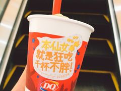 抹茶红豆暴风雪-DQ·蛋糕·冰淇淋(绿宝店)
