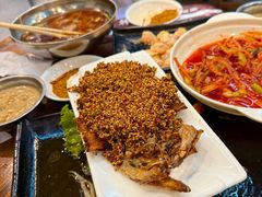 煎明太鱼-韩风烤牛肉冷面店