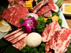 -明洞阿姨·韩式酱蟹烤肉·创意料理(三元桥店)