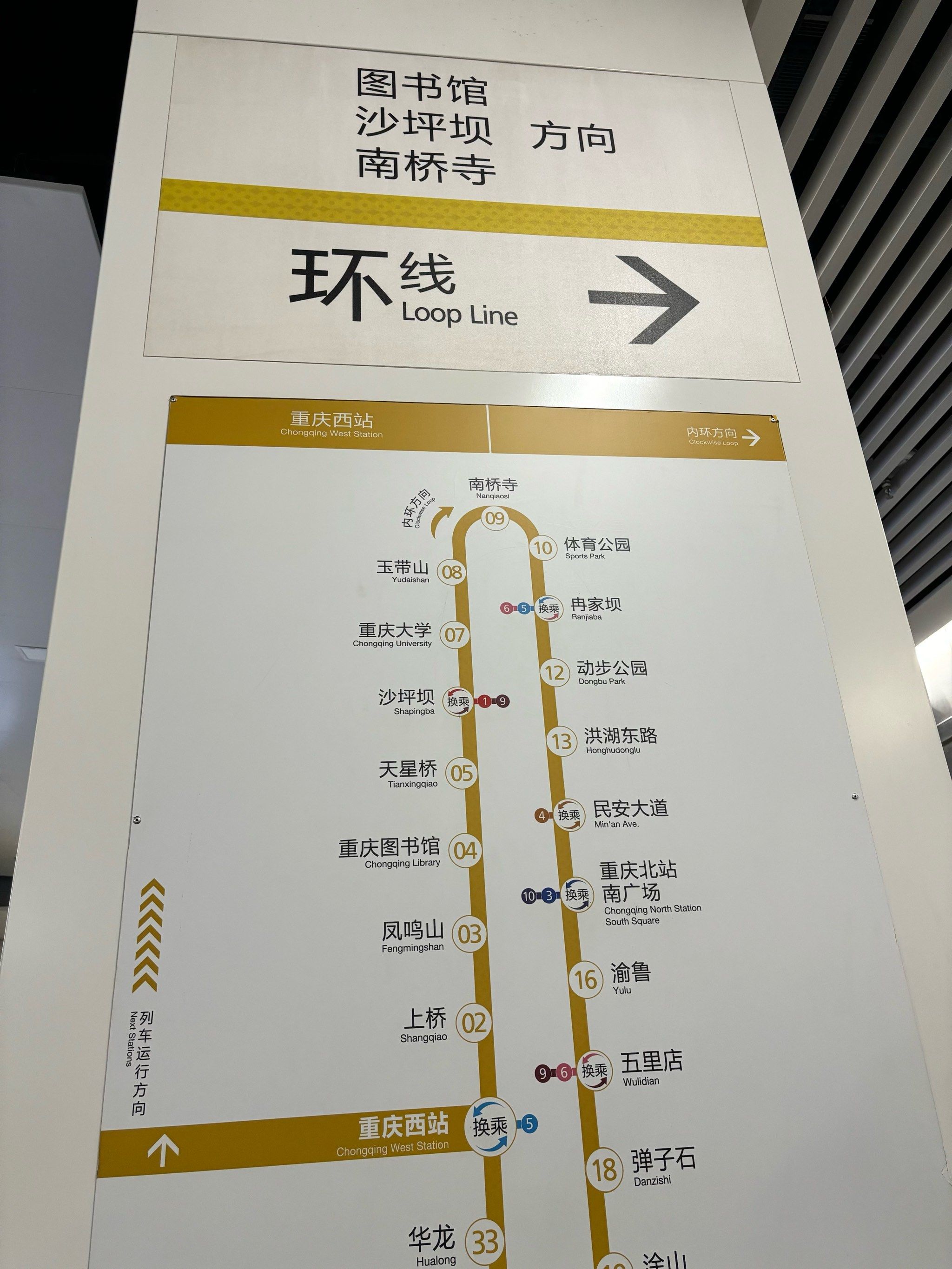 0元玩转这座城 如果出发点一个在重庆西一个在重庆北 建议可以坐环线