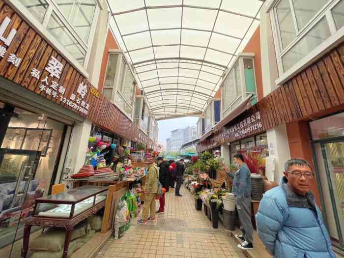 岚灵花鸟市场"市区的花鸟市场被连续关停,只剩下几个距离.