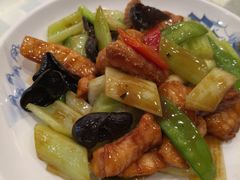 碧绿炒脆肉鲩-小榄人家酒楼(民安店)