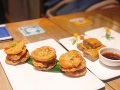 椒盐藕夹-枣子树·素食餐厅(普陀山店)
