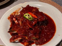 -草家酱蟹炭火烤肉店(珲春南路一店)