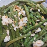 咸鸭蛋炒长豆