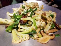 干锅丽水香菇花菜-探花·意境江南菜·唐伯虎文化体验店·松鼠桂鱼(观前店)