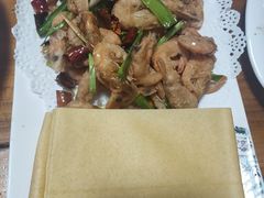 煎饼河虾-百姓家常菜(县前街店)