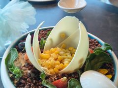 恐龙蛋手工酸奶啥沙拉-烛影拾光观景餐厅·创意菜·摄影·小提琴(大唐不夜城店)