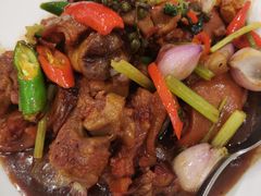 椒麻牛柳-清华大学-甲所餐厅