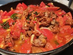 -贵州辣子鸡番茄鸡