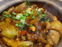 鱼香茄子煲-千日贺茶餐厅(高新万达店)