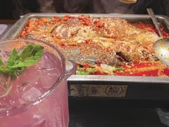 -探鱼·鲜青椒爽麻烤鱼(北京路天河城店)