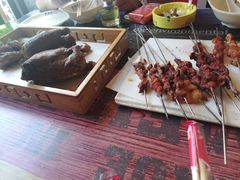 -老谷家黄泥烧鸽子·烧烤