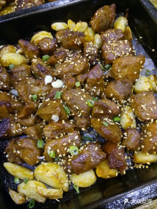 炉火匠心烤盘料理(长春路总店)蒜香梅肉图片 - 第8张