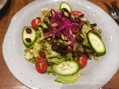 豆杆素食沙拉-FUNFUN有饭花园聚会餐厅