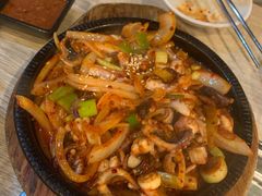 炒章鱼-郑阿姨的家·이모네·韩料&烤肉(武川路店)