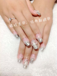 10月新娘，网络经典款，COCO美甲师-娃娃美甲wawa nail salon