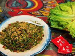 蚬肉生菜包饭-老崇左特色风味食馆