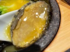 石锅脆米煮鲍鱼-望乡楼上海菜(日月光店)