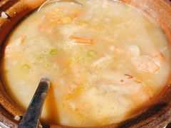招牌鲜虾粥（现点现煮）-陈鹏鹏潮汕菜(欢乐海岸 海边景观店)