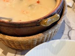 鲜虾干贝粥-潮州府·潮菜·砂锅粥(徐家汇店)
