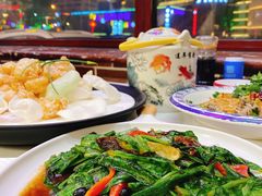豆豉鲮鱼油麦菜-天天初二·天津传统捞面·天津特色菜(凌奥总店)