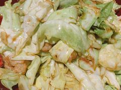 虾干炝炒莲花白-那家小馆•北京菜•烤鸭(中关村店)