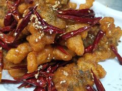 干煸鱼龙脊-齐海鱼圣深海石斑鱼火锅店(极地海洋世界店)