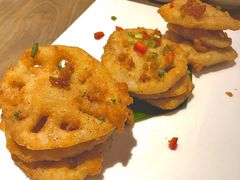 椒盐藕夹-枣子树·素食餐厅(普陀山店)
