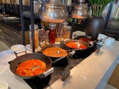 自助调料区-松咖啡自助餐厅·松北香格里拉