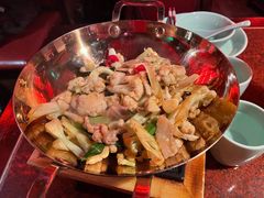 干锅有机花菜-绿茶餐厅(蓝色港湾店)