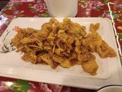 特色锅包肉-闯关东东北农家菜(崂山石老人店)