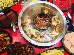 谭血鸭红锅底-谭鸭血老火锅(漳州路店)