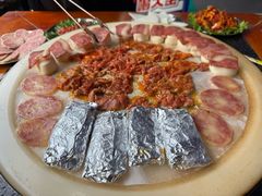 -老姐石板烧烤+铜炭火锅(总店)