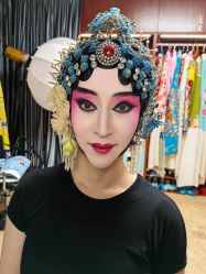 -胭脂猫京剧摄影